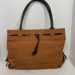 Dooney and Bourke Signature Tote orange
